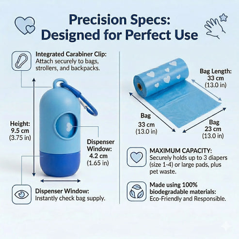 Multipurpose Portable Travel Hygiene Kit