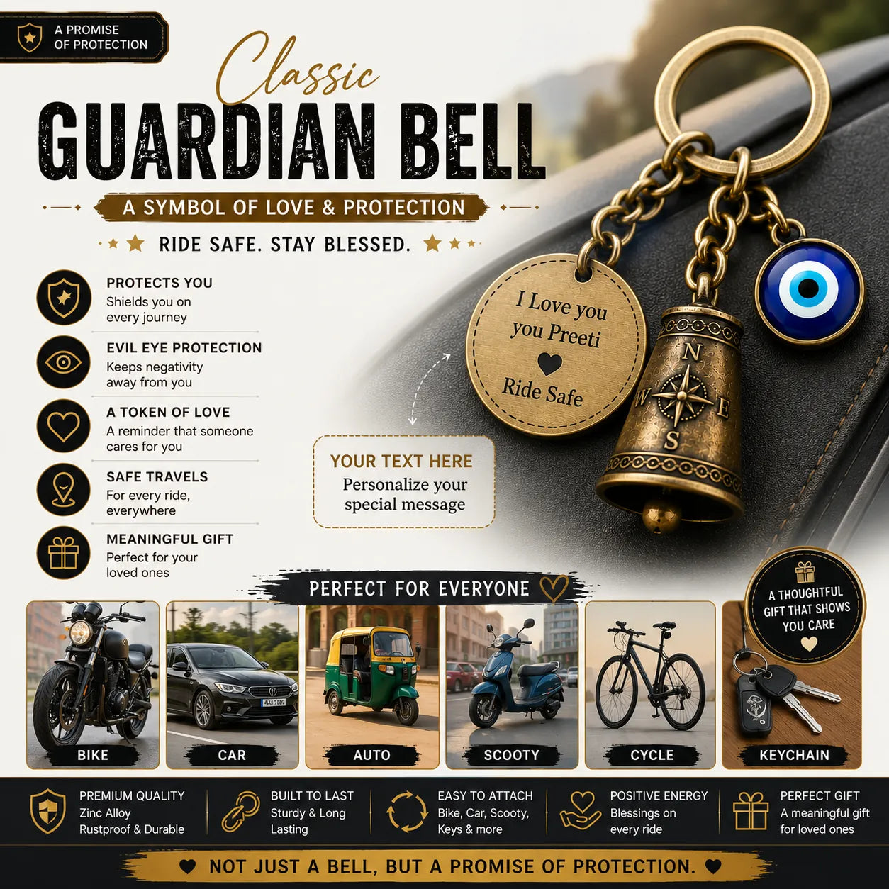 Personalized Guardian Bell™ | Limited Classic Edition
